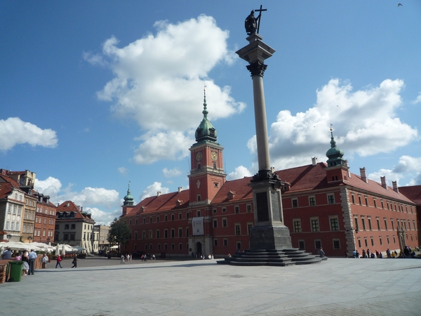 4 Warschau, Slotplein,  met monument onbekende soldaat, _P1130318