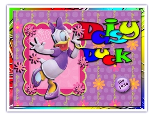 Daisy Duck 3d cartoon