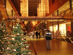 Kaufhaus in Kerstsfeer