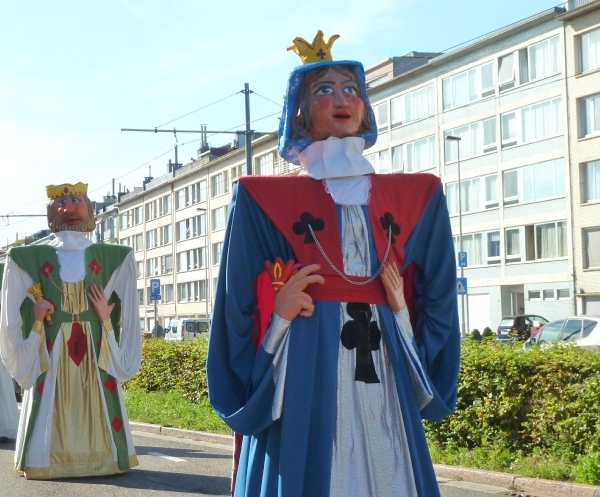 Antwerp, folklore, Deurne reuzen