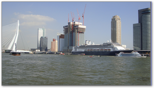 het motor schip de `Rotterdam`