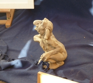Gargoyle sculpture