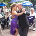 Tango dansen op straat in Buenos Aires
