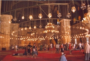1a Cairo_Mohammed-Ali moskee,binnen