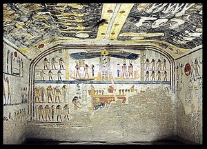 2b Thebe west_koningsgraf_allerheiligste van het graf van Ramses 