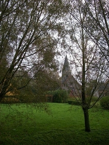 072-Nog zicht op kerk in Mullem