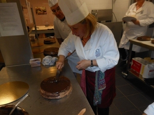 chocolade taart , truffels en de Sint 025