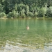 Zwemmen in de Tarn aan Le Moulin