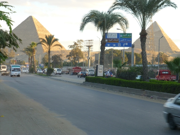 Vanuit Hotel..in Cairo !