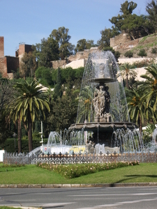 fontijnen in Malaga