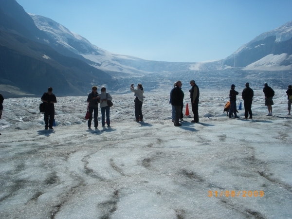 95(1) - wandeling op de gletsjer
