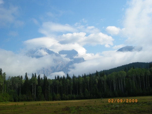 120 - Mt Robson komt uit de wolken