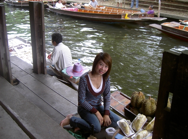 Thailand - Bangkok Damnoen Saduak Floating Market mei 2009 (10)