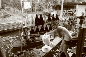 Thailand - Bangkok Damnoen Saduak Floating Market mei 2009 (13)