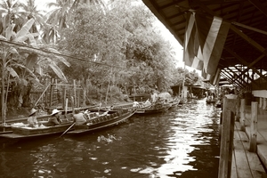 Thailand - Bangkok Damnoen Saduak Floating Market mei 2009 (2)