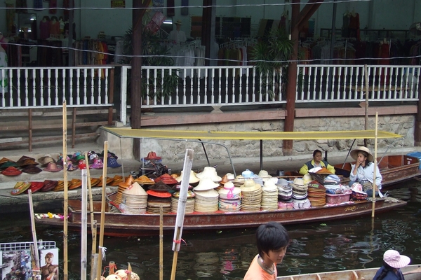 Thailand - Bangkok Damnoen Saduak Floating Market mei 2009 (6)