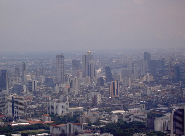 Thailand - Bangkok view of Baiyoke Sky Hotel mei 2009 (16)