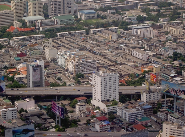 Thailand - Bangkok view of Baiyoke Sky Hotel mei 2009 (23)