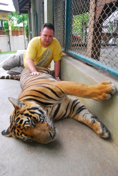 Thailand - Chiang mai Tiger Kingdom day 1 mei 2009 (101)