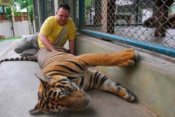 Thailand - Chiang mai Tiger Kingdom day 1 mei 2009 (102)