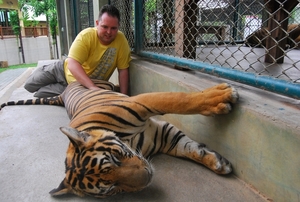 Thailand - Chiang mai Tiger Kingdom day 1 mei 2009 (104)