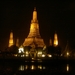 Thailand - Bangkok klong tour Chao praya rivier By night mei 2009