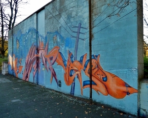 Graffitimuur Napelsstraat