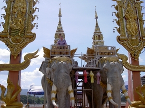 Thailand -Sop Ruak Golden Triangle  Laos, Thailand en Myanmar mei