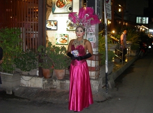 Thailand - Hua Hin ladyboys - Blue Angel Cabaret mei 2009 (1)