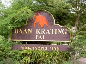 Thailand - Pai Baan Krating Pai Resort mei 2009 (1)