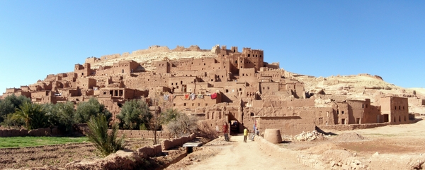 1d  Agadir--Ouarzazate  Kasbah Ait Benhaddou _voorkant