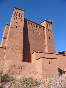 1d  Agadir--Ouarzazate  Kasbah Ait Benhaddou _zijtoren