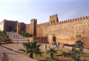 6 Rabat  Kasbah des Oudaias _poort en wallen 2