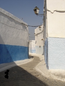 6 Rabat  Kasbah des Oudaias _straatje binnenin