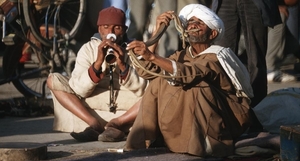 8 Marrakech  Djemaa el Fna plein  _slangenbezweerders