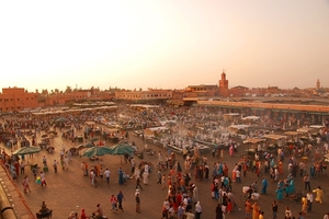 8 Marrakech  Djemaa el Fna plein 4