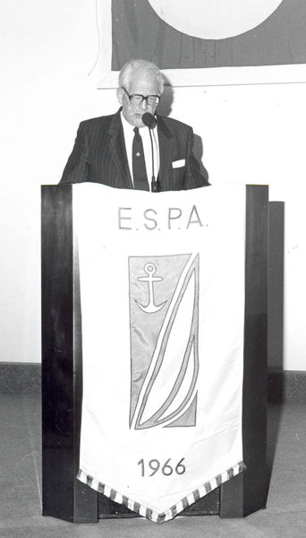 16 JR tijdens uitreiking Espa maritime award