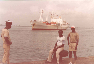 De Fabiolaville in Abidjan laatste reis eind 1989