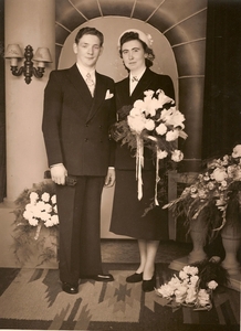05 My parents' wedding in 1950