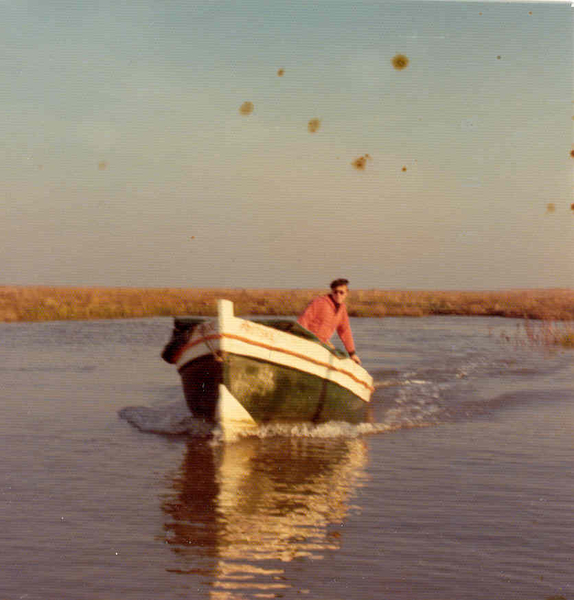 varen in Saeftinghe in de herfst 1978