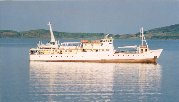 het passagierschip Mwongozo