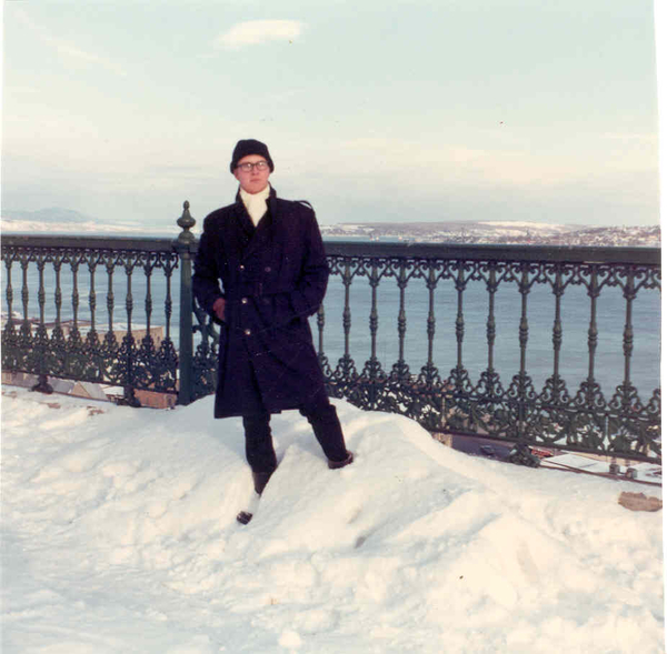 1969 in the snow of Quebec
