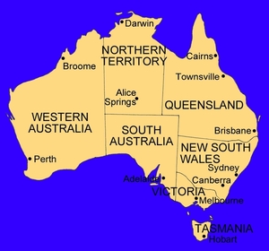 0  Australie _map streken