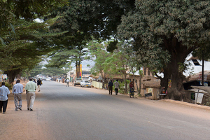 Main street of Kigoma