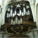Orgel binnen in de O.L. Vrouwebasiliek