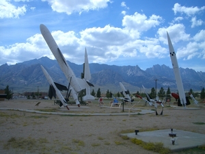 Rockets display in New Mexico
