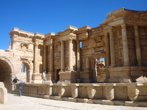 1  Palmyra _Romeins theater _skene
