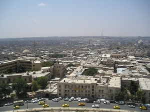 2  Aleppo _stadzicht op oude stad