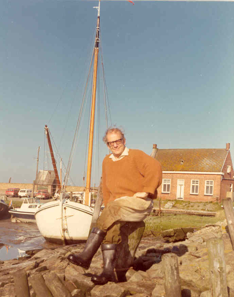 Vader Rom , maritiem journalist op de paal , jaren '70