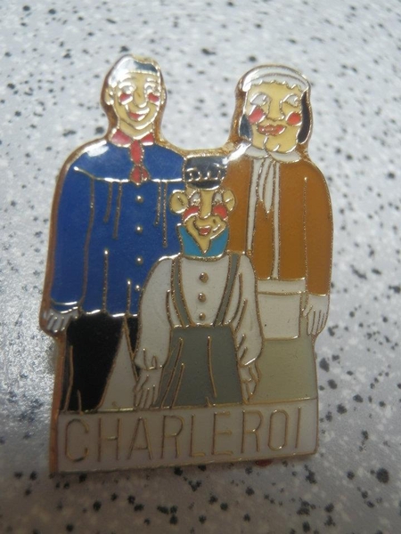 pin's Gants de Charleroi